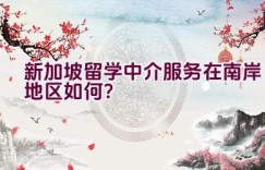 新加坡留学中介服务在南岸地区如何？