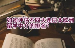 如何评估不同大连日本欧洲留学中介的排名？