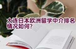 大连日本欧洲留学中介排名情况如何？