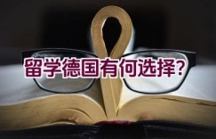 留学德国有何选择？