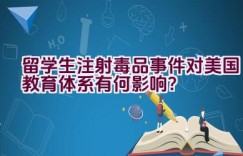 留学生注射毒品事件对美国教育体系有何影响？