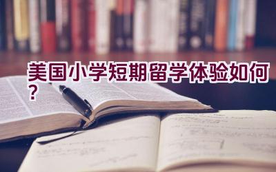 “美国小学短期留学体验如何？”插图