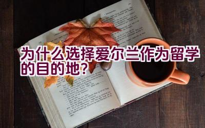 为什么选择爱尔兰作为留学的目的地？插图